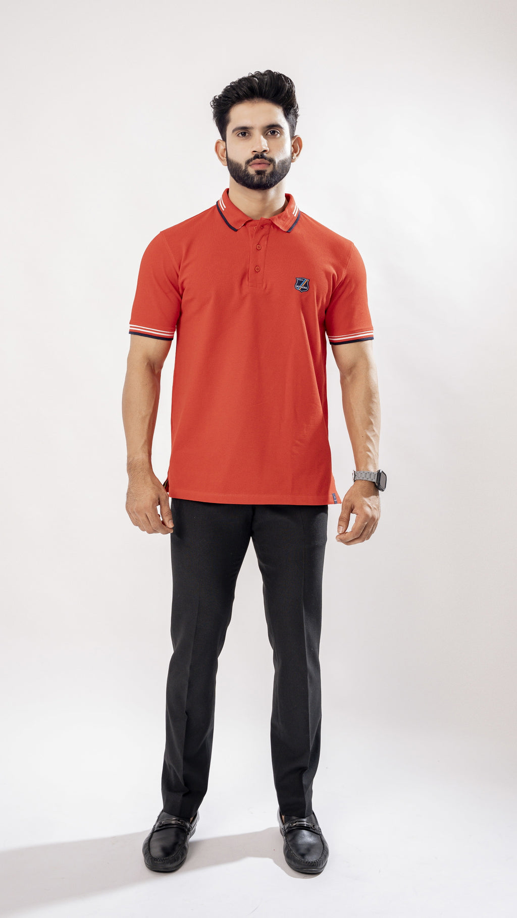 Men's Cotton Blend Polo T-Shirt