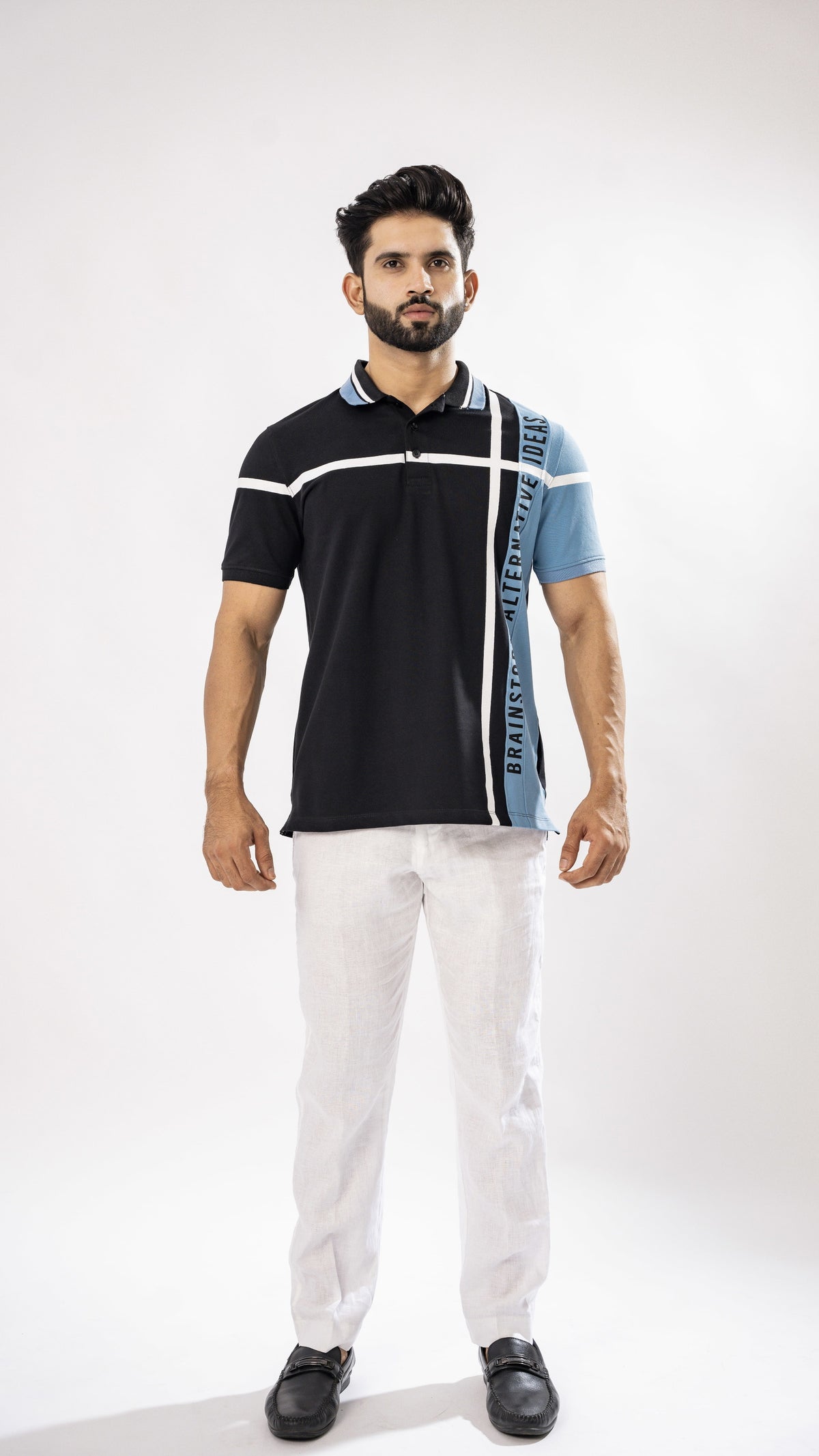 Men's Cotton Blend Polo T-Shirt