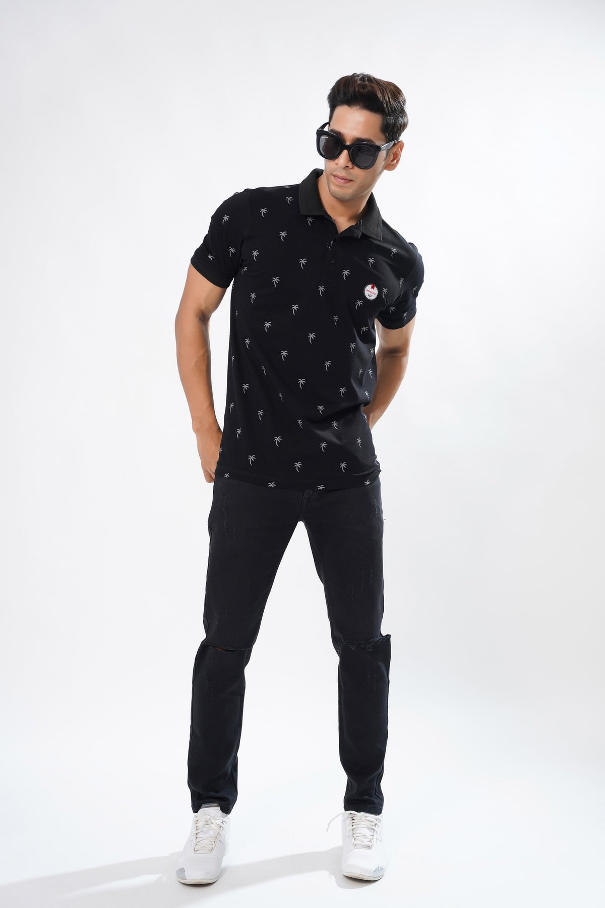 Men's Cotton Blend Polo T-Shirt