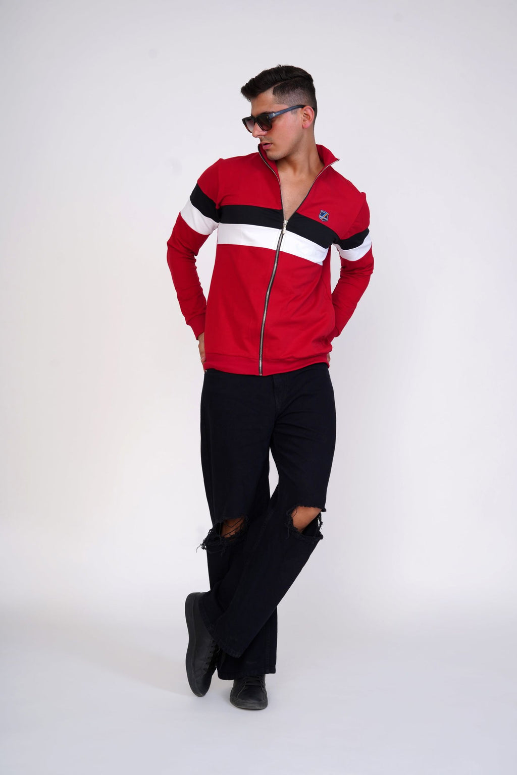 Men's Cotton Blend Sweat T-Shirt Rt Tst 4