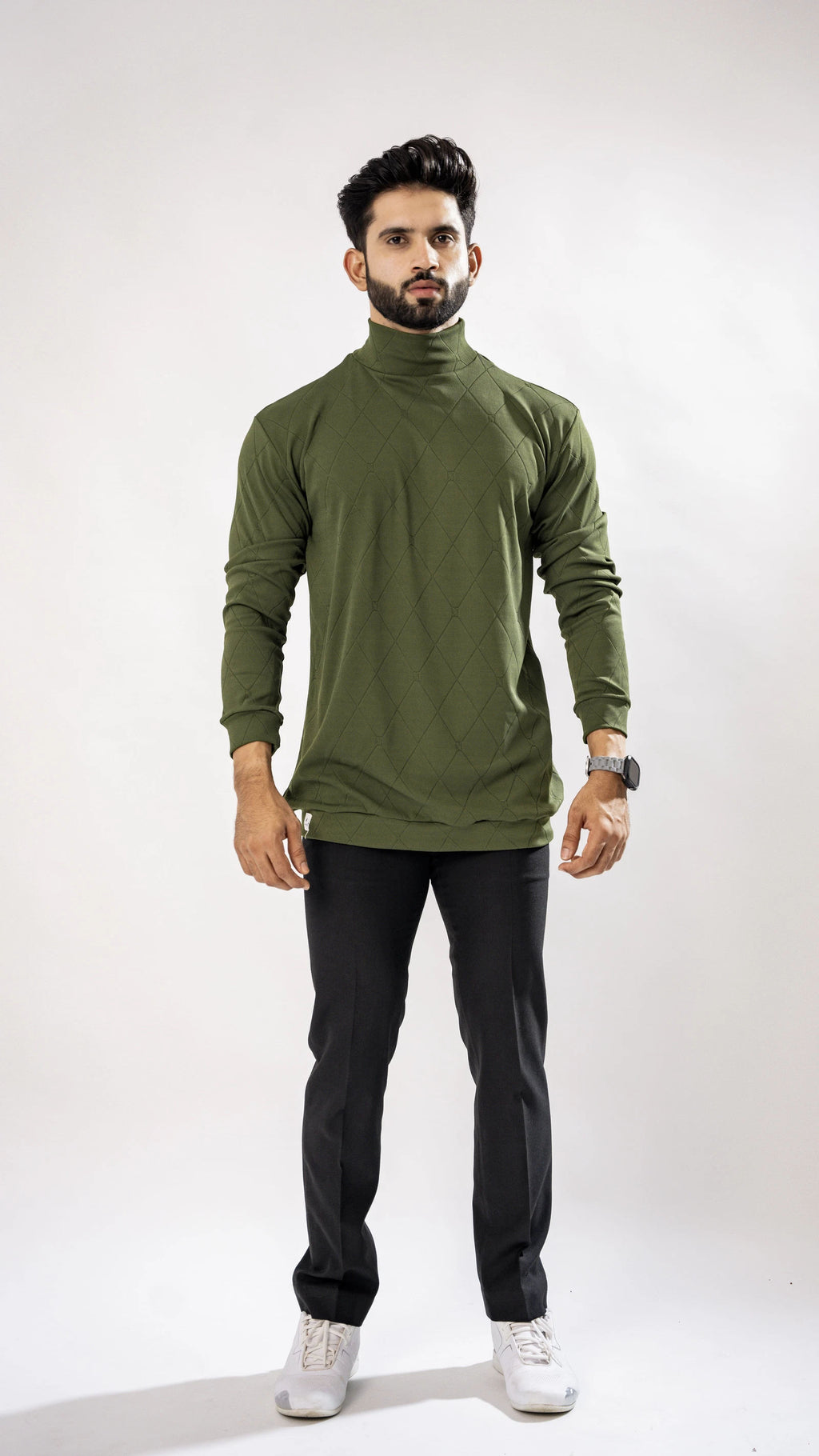Men's Cotton Blend Sweat T-Shirt Rt Tst 2