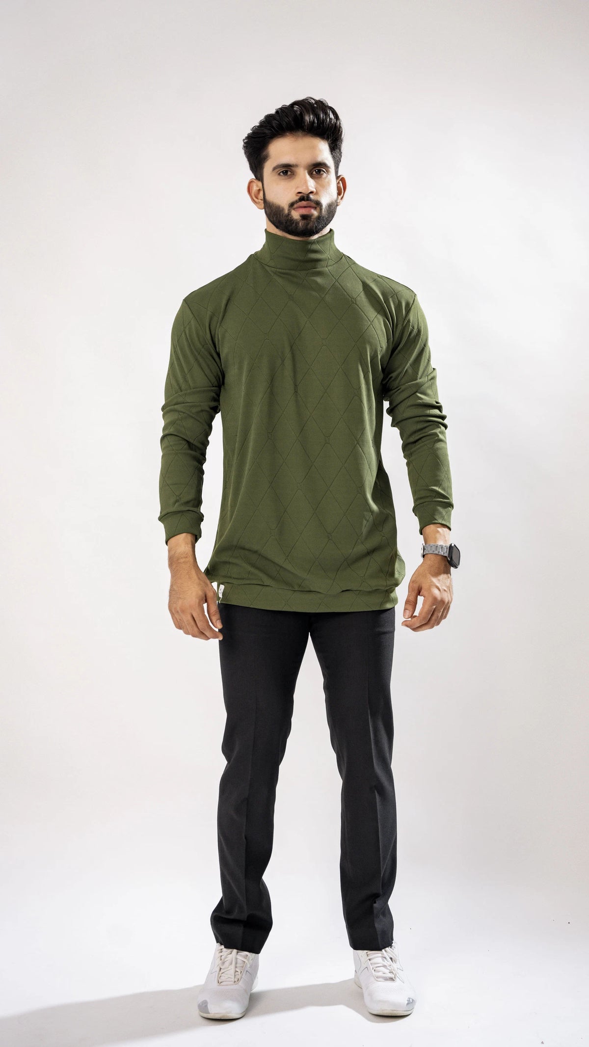 Men's Cotton Blend Sweat T-Shirt Rt Tst 2