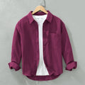 Structured 05 Men's Casual Seersucker Shirt